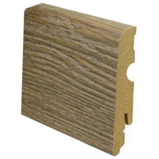 Плинтус FN Neuhofer Holz MDF FU077L FOFA111 Дуб табак мелованный | 548463