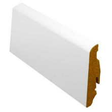 Плінтус FN Neuhofer Holz PAINT-ON MDF FU60L білий фарба | 546776 фарба