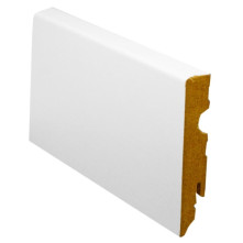 Плинтус FN Neuhofer Holz PAINT-ON MDF FU84L белый | 532095