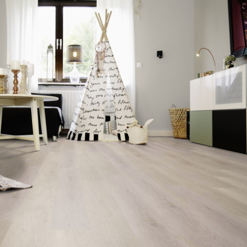 Вінілова плитка пвх WINEO 400 Wood L Balanced Oak Lightgrey клейовий | DB286WL