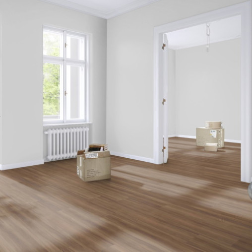 Вінілова плитка пвх WINEO 400 Wood XL Cool Walnut Dark клейовий | DB298WXL