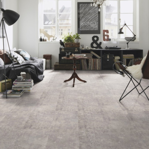 Вінілова плитка пвх WINEO 400 Stone Craft Concrete Grey клейовий | DB302SL
