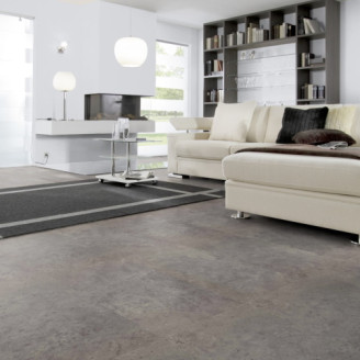 Вінілова плитка пвх WINEO 400 Stone Industrial Concrete Dark клейовий | DB304SL Вінілова плитка пвх WINEO 400 Stone Industrial Concrete Dark клейовий | DB304SL