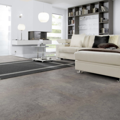 Вінілова плитка пвх WINEO 400 Stone Industrial Concrete Dark клейовий | DB304SL