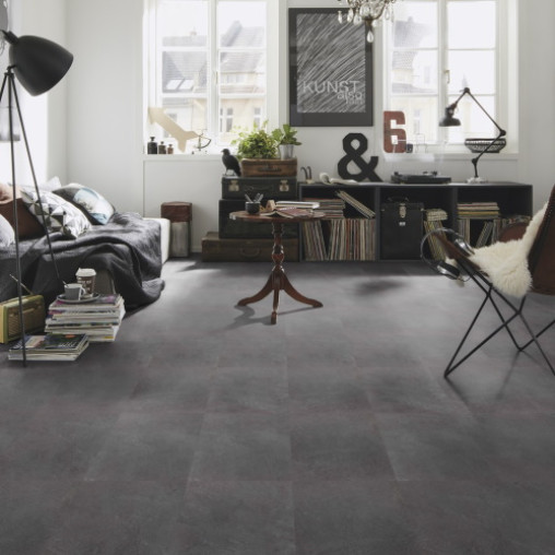 Вінілова плитка пвх WINEO 400 Stone Timeless Slate Dark клейовий | DB305SL