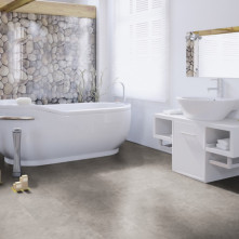 Виниловая плитка пвх WINEO 400 Stone Industrial Concrete Grey замок | RLC303SL