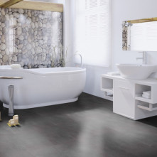 Вінілова плитка пвх WINEO 400 Stone Timeless Slate Dark замок | RLC305SL