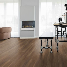 Вінілова плитка пвх WINEO 400 ML Wood XL Cool Walnut Dark замок | MLD298WXL