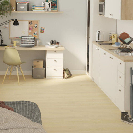 Вінілова плитка пвх Tarkett Elegance Rigid 55 Modern Oak Light Natural | 280006008