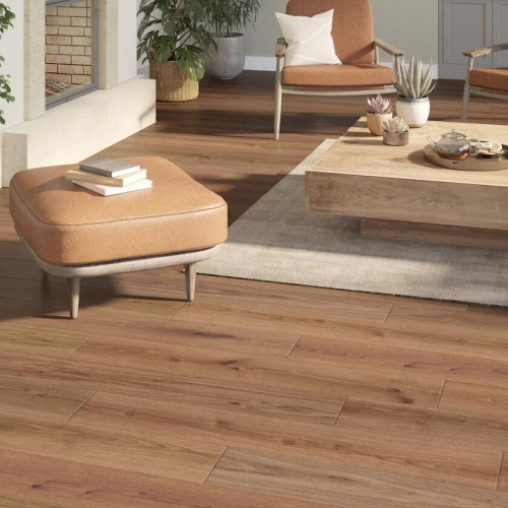 Вінілова плитка пвх Tarkett Elegance Rigid 55 Delicate Oak Brown | 280007016