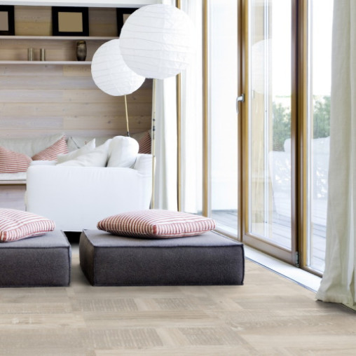 Вінілова плитка пвх Tarkett Elegance Rigid 55 Patchwork White | 280008017