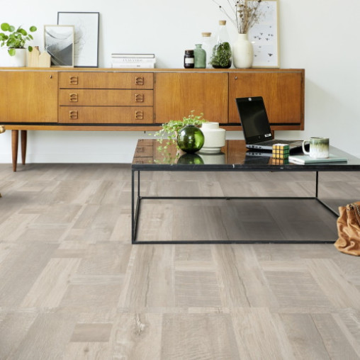 Вінілова плитка пвх Tarkett Elegance Rigid 55 Patchwork White | 280008017