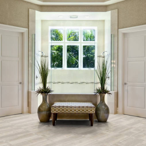 Вінілова плитка пвх Tarkett Elegance Rigid 55 Patchwork White | 280008017