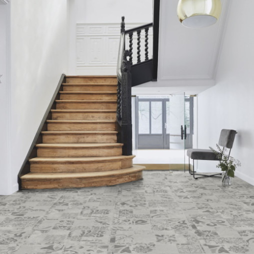 Вінілова плитка пвх Tarkett Elegance Rigid 55 Medina Grey | 280008018