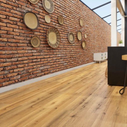 Вінілова плитка пвх SPC Korner Solid floor Дуб Титан | 2509