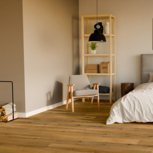 Вінілова плитка пвх SPC Korner Solid floor Дуб Титан | 2509