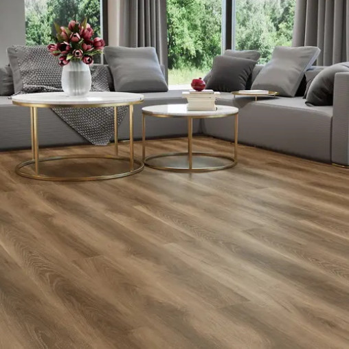 Вінілова плитка пвх SPC Korner Solid floor Дуб Ховден | 2519