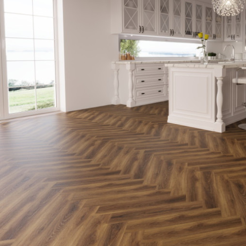 Вінілова плитка пвх SPC Korner Luxury floor Дуб Ховден | 2519