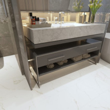 Вінілова плитка пвх Area Floors Apro Stone Carrara Marmor | ST-805