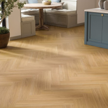 Виниловая плитка пвх Parador TrendTime 3 Herringbone Дуб Оксфорд карамельно-коричневый | 1748856