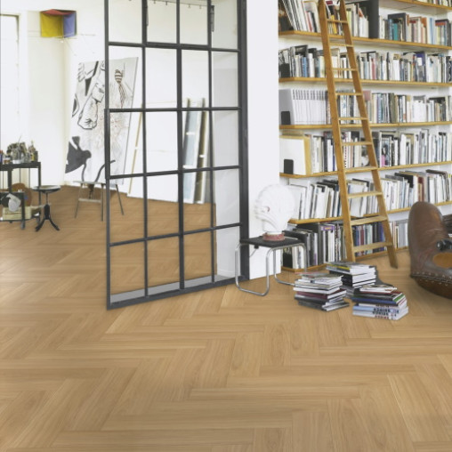 Вінілова плитка пвх Parador TrendTime 3 Herringbone Дуб Оксфорд натуральний | 1748857