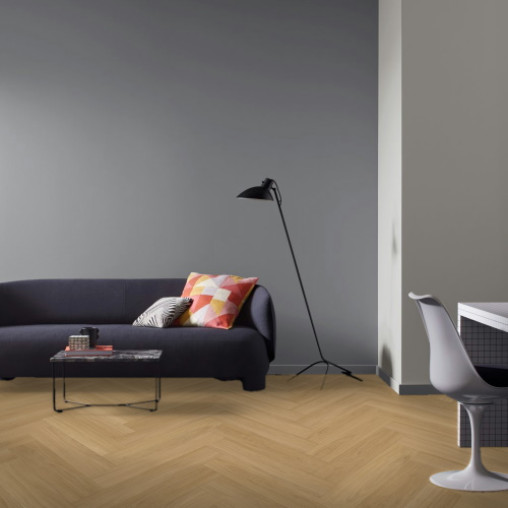 Вінілова плитка пвх Parador TrendTime 3 Herringbone Дуб Оксфорд натуральний | 1748857