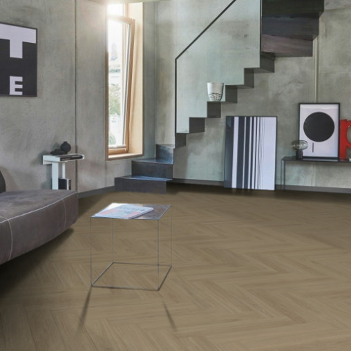 Вінілова плитка пвх Parador TrendTime 3 Herringbone Дуб Оксфорд шліфований | 1748853