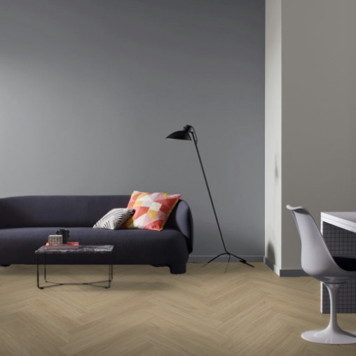 Вінілова плитка пвх Parador TrendTime 3 Herringbone Дуб Оксфорд шліфований | 1748853