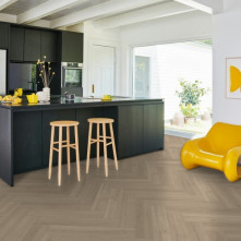 Вінілова плитка пвх Parador TrendTime 3 Herringbone Дуб Регент сірий | 1748858