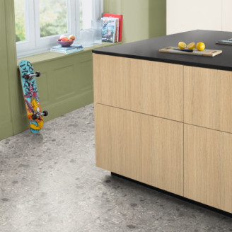 Ламинат EGGER Kingsize Тераццо Триестино серый | ELF021.1784354 Ламинат EGGER Kingsize Тераццо Триестино серый | ELF021.1784354