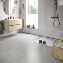 Ламинат EGGER Kingsize Aqua+ Мрамор Кандела светло-серый | ELF243.1799320