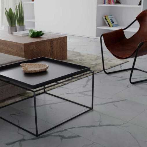Вінілова плитка пвх Vinilam Ceramo Грецький мармур клейовий | 87999
