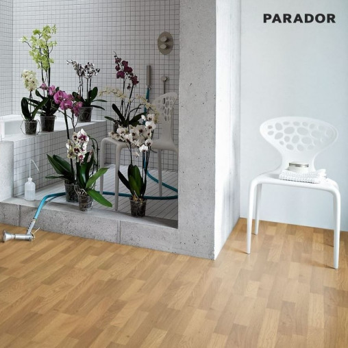Ламинат Parador Basic 400 Дуб натур 3х | 1593812 Ламинат Parador Basic 400 Дуб натур 3х | 1593812
