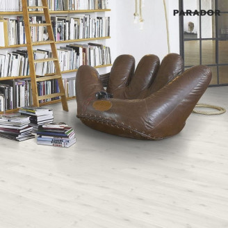 Ламинат Parador Basic 400 V4 Дуб хрустально белый 1х | 1474400 Ламинат Parador Basic 400 V4 Дуб хрустально белый 1х | 1474400
