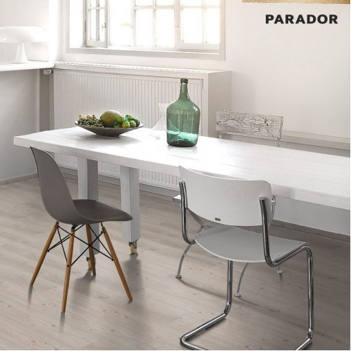 Ламинат Parador Basic 400 V4 Дуб натур серый мат 1х | 1593798 Ламинат Parador Basic 400 V4 Дуб натур серый мат 1х | 1593798