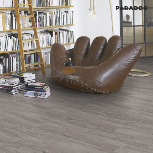 Ламінат Parador Basic 600 V4 Дуб світло-сірий 1х | 1593842