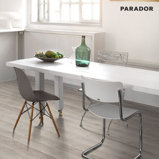 Ламінат Parador Classic 1050 V Дуб білий графіт браш. 1х | 1517685