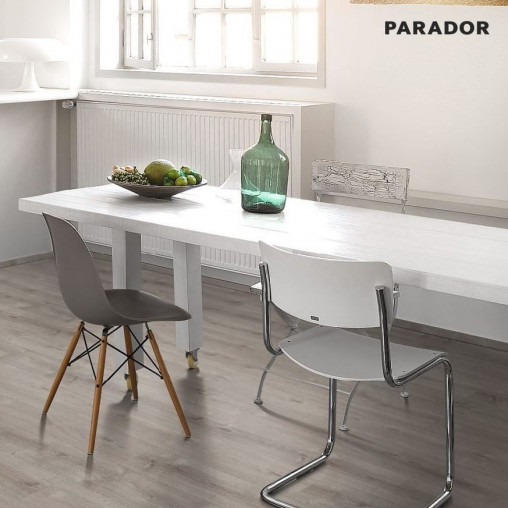 Ламінат Parador TrendTime 6 Дуб Валері перловий сірий вибілений | 1567471