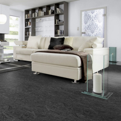 Ламінат WINEO RocknGo Paint in Black | LA153SYSV4
